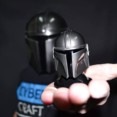 Feel the Force with Cyber Craft's New Mandalorian Mini-Helmet Bust: Bringing Heroism to Your Collection!