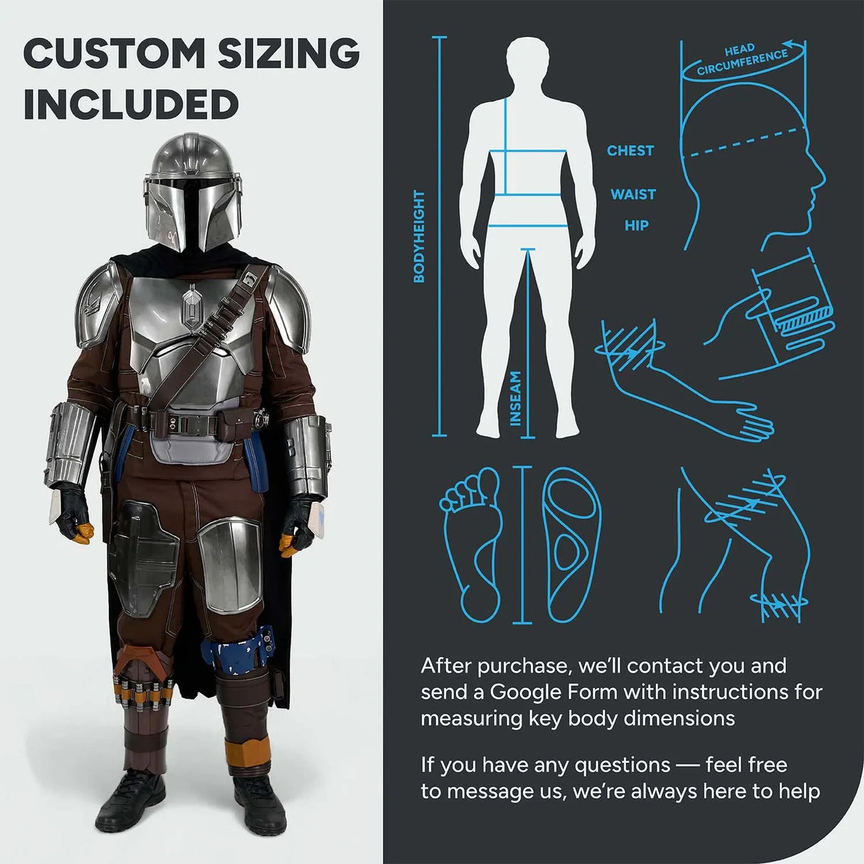 Mandalorian Cosplay Armor Costume