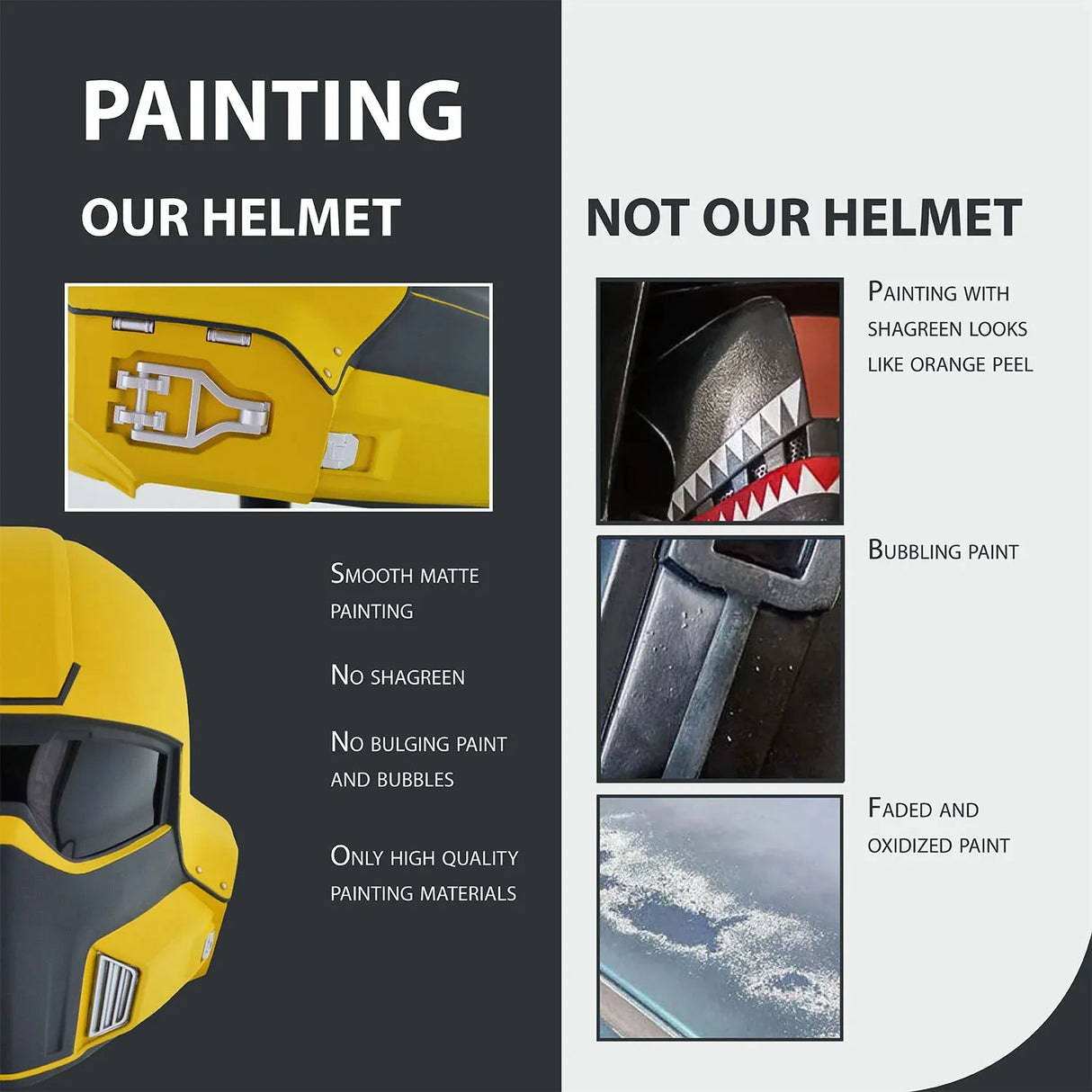 Helldivers 2 TR-40 Gold Eagle Helmet