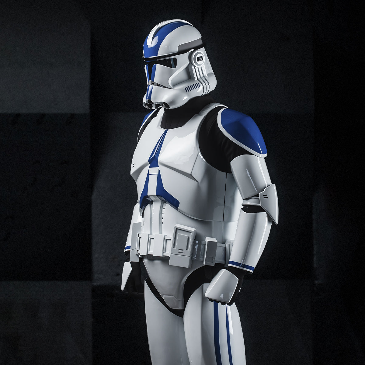 501 Legion Clean Clone Trooper Cosplay Armor Costume