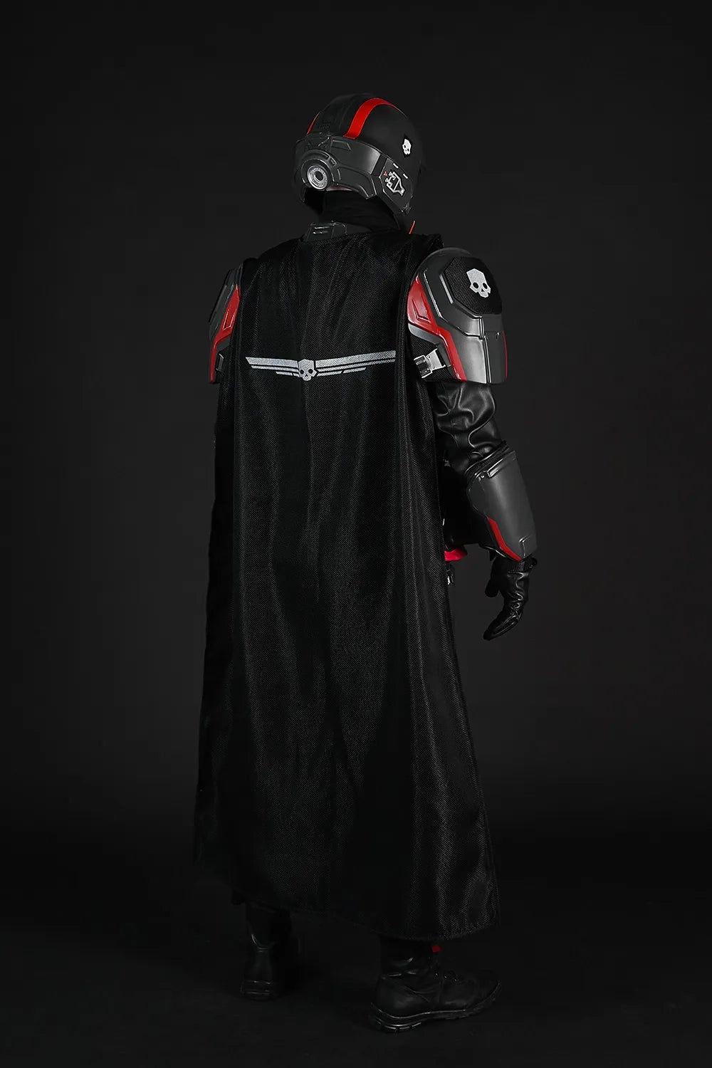 Helldivers B-01 Cosplay Costume - Red