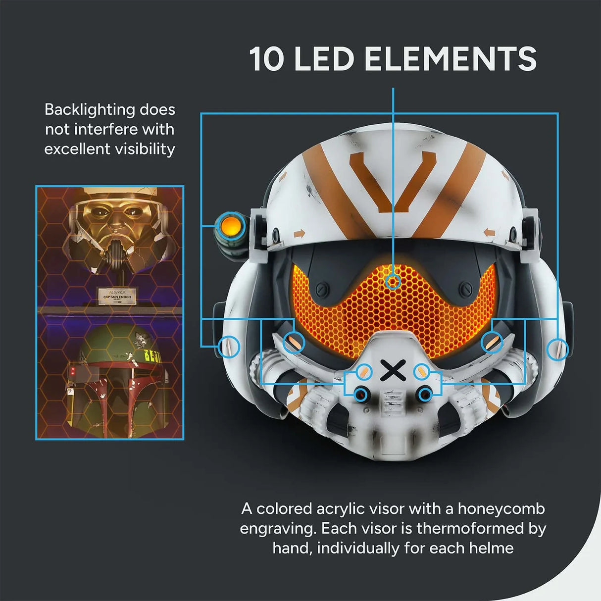 Titanfall 2 Viper Pilot Damage Helmet