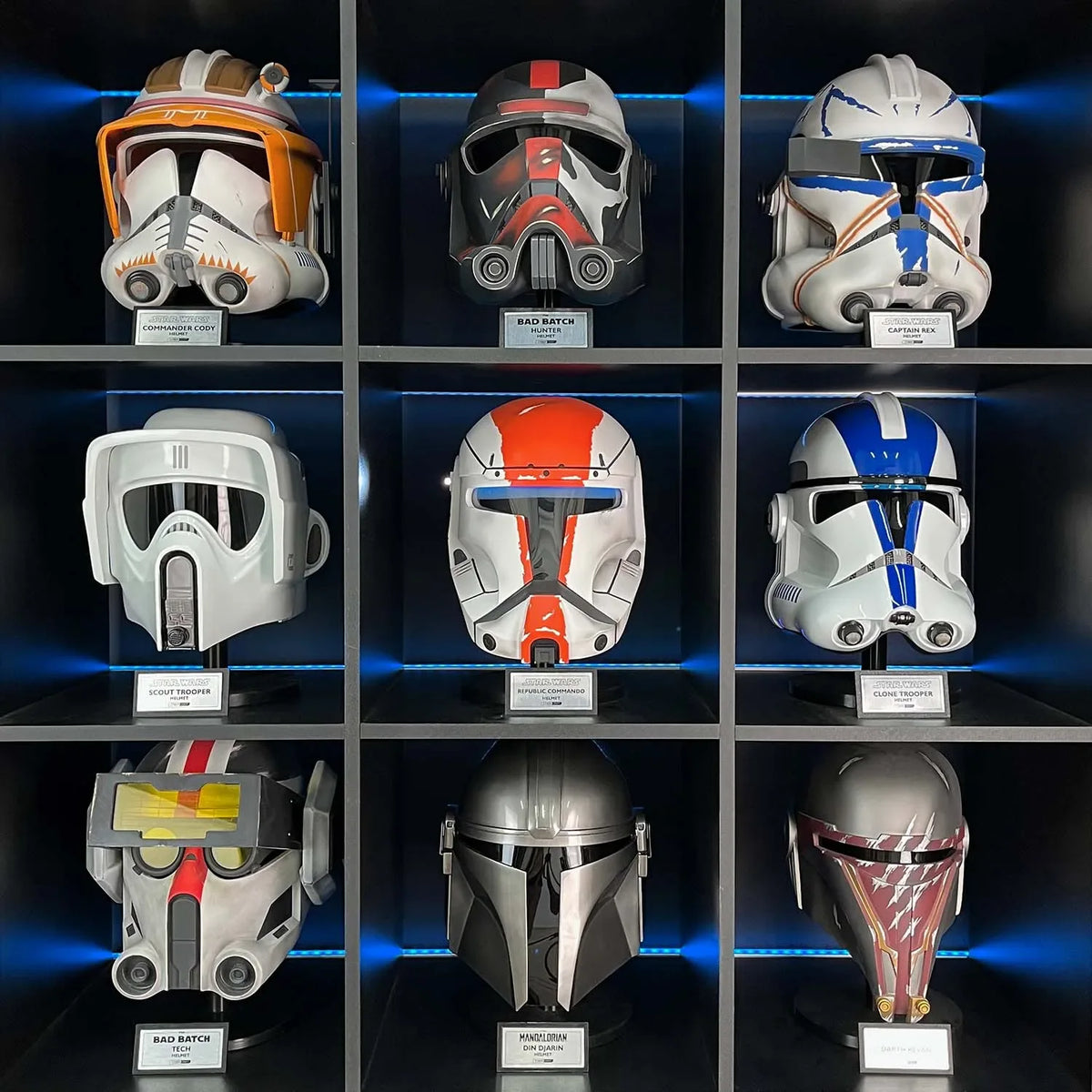 Republic Commando - Boss Helmet with LED (RGB available)