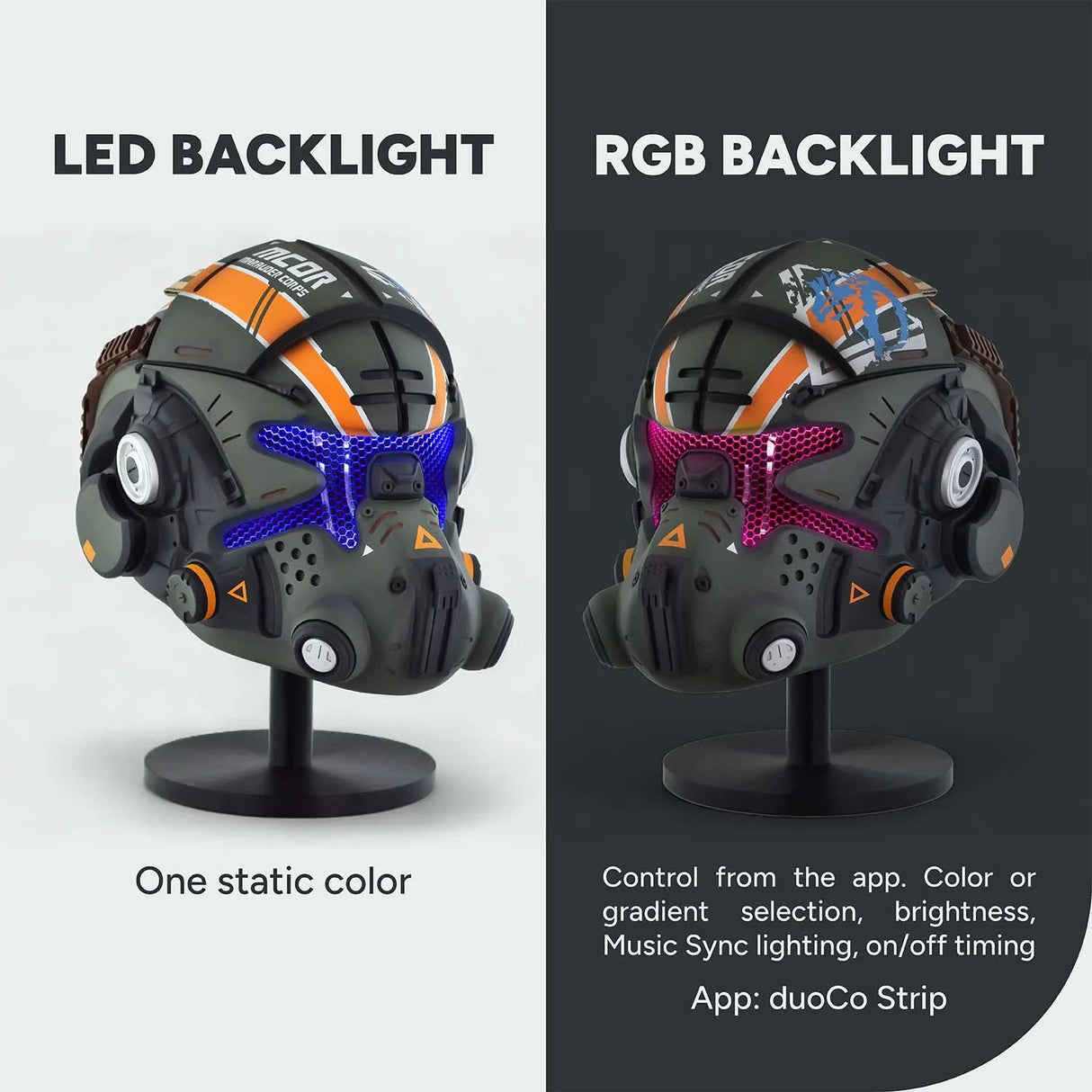 Titanfall Jack Cooper's Helmet with LED