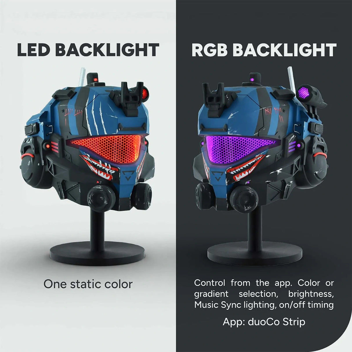 Titanfall 2 Pulse Blade Pilot Helmet - Shark Blue