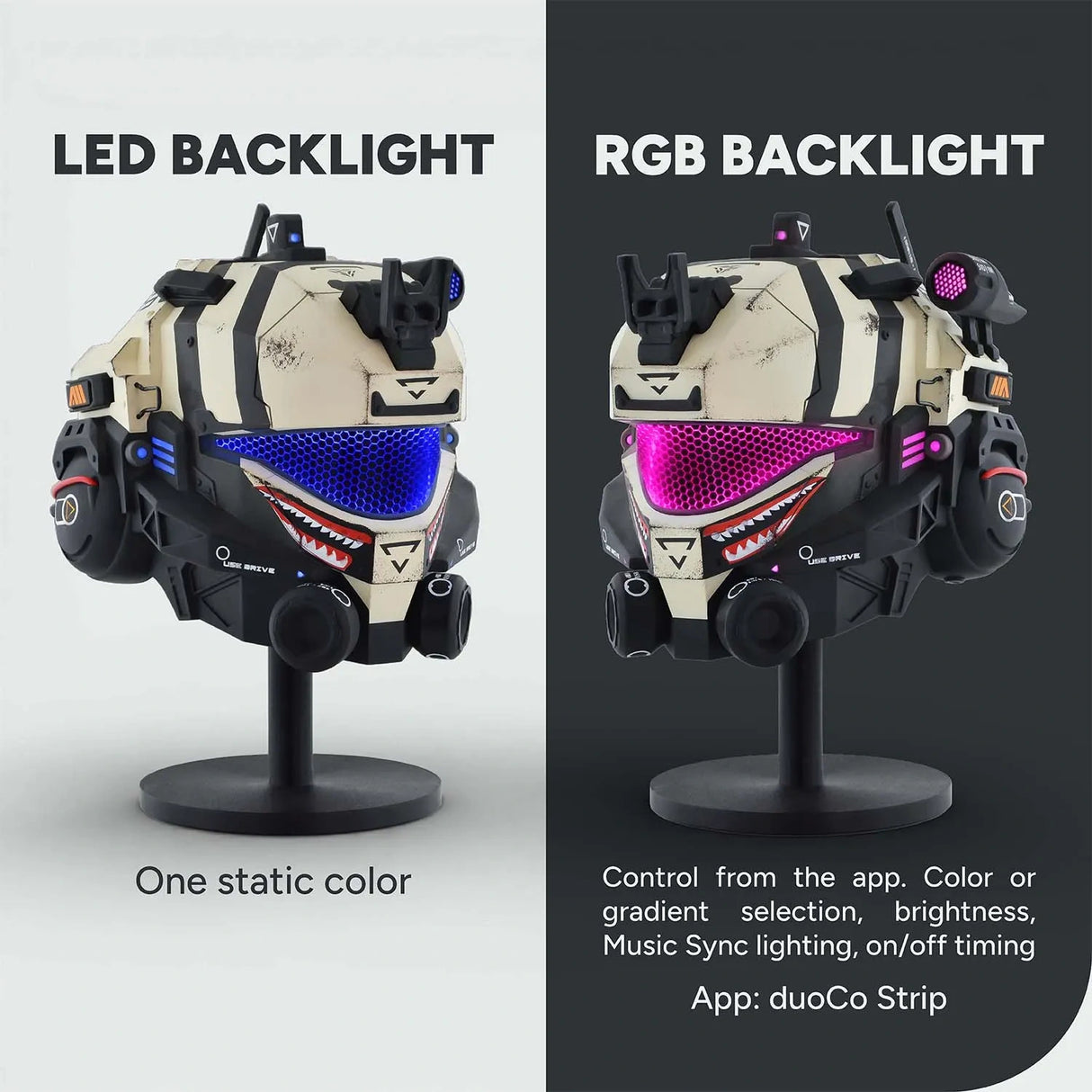 Titanfall 2 Pulse Blade Pilot Helmet - Shark White