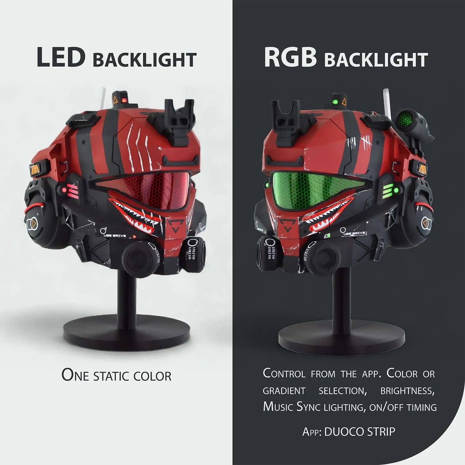 Titanfall 2 Pulse Blade Pilot Helmet - Shark Red