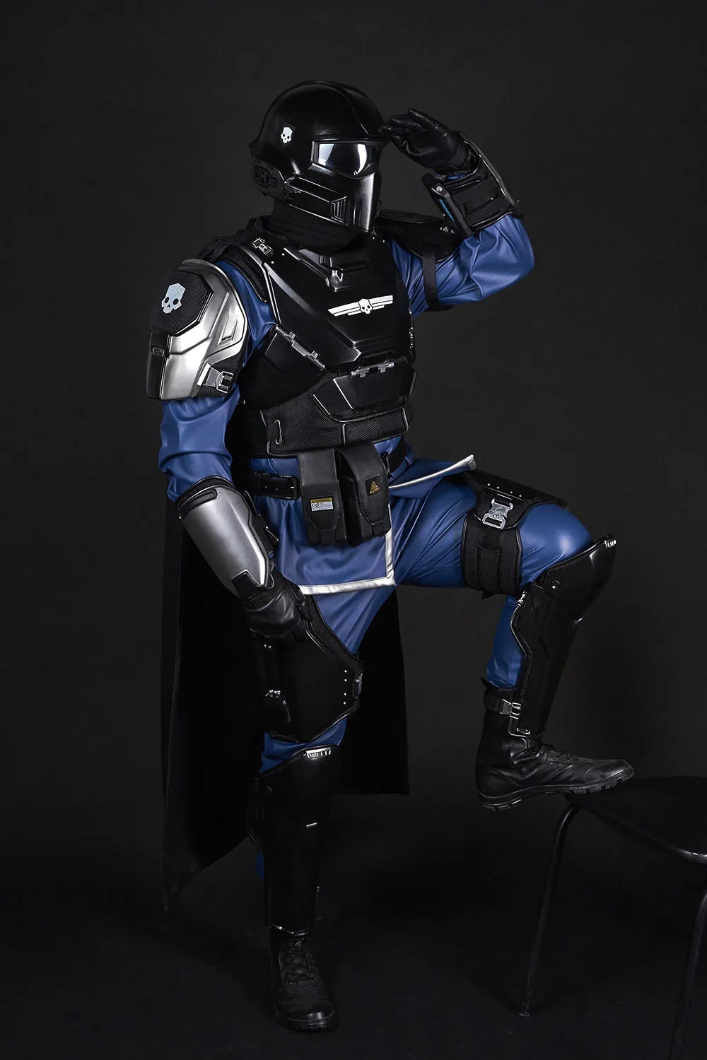 Helldivers 2 B-22 Black Costume