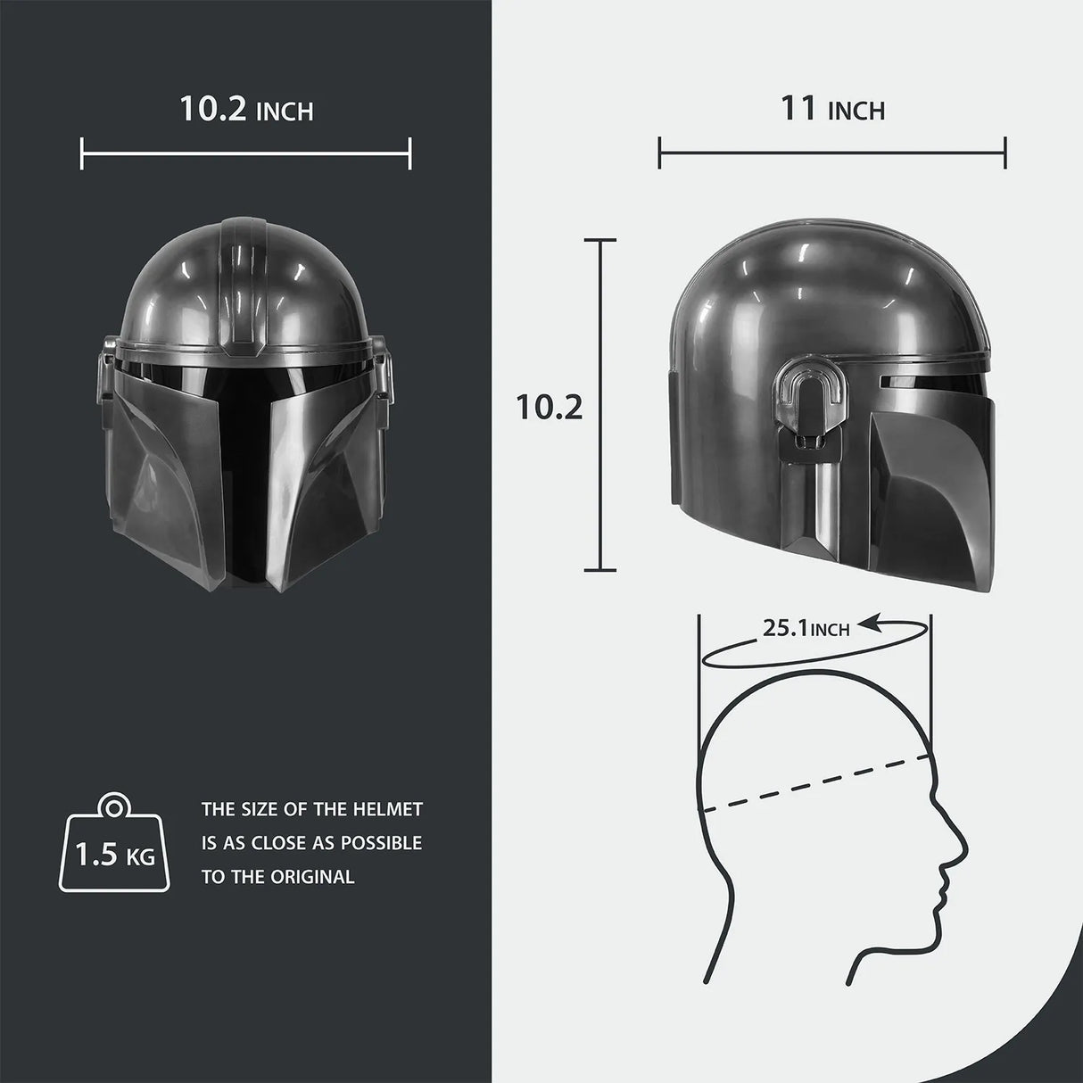 Mandalorian - Beskar Helmet