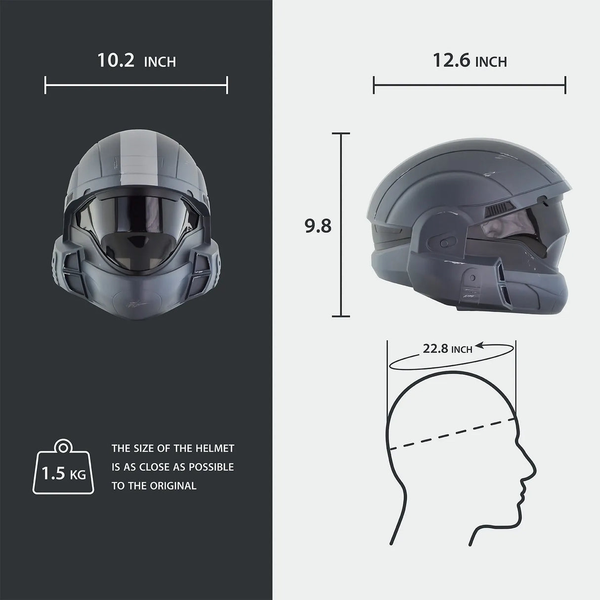 Helldivers 2 A-9 Helljumper Helmet
