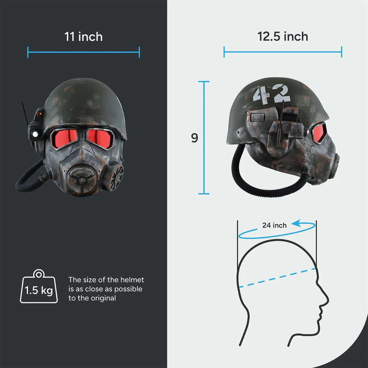NCR Veteran Ranger Realistic Helmet