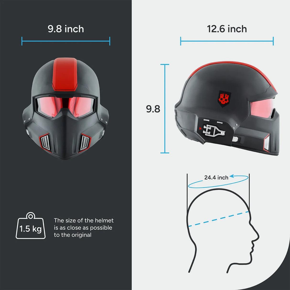 Helldivers 2 B-01 Helmet - Chaosdiver Middle Line