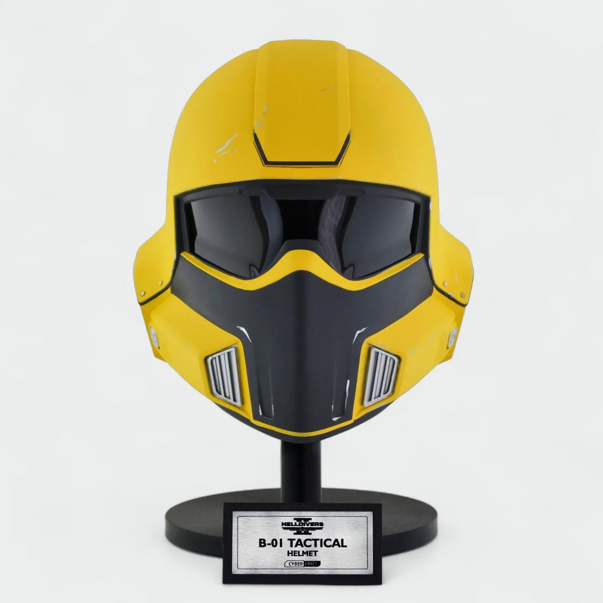 Helldivers 2 TR-40 Gold Eagle Helmet