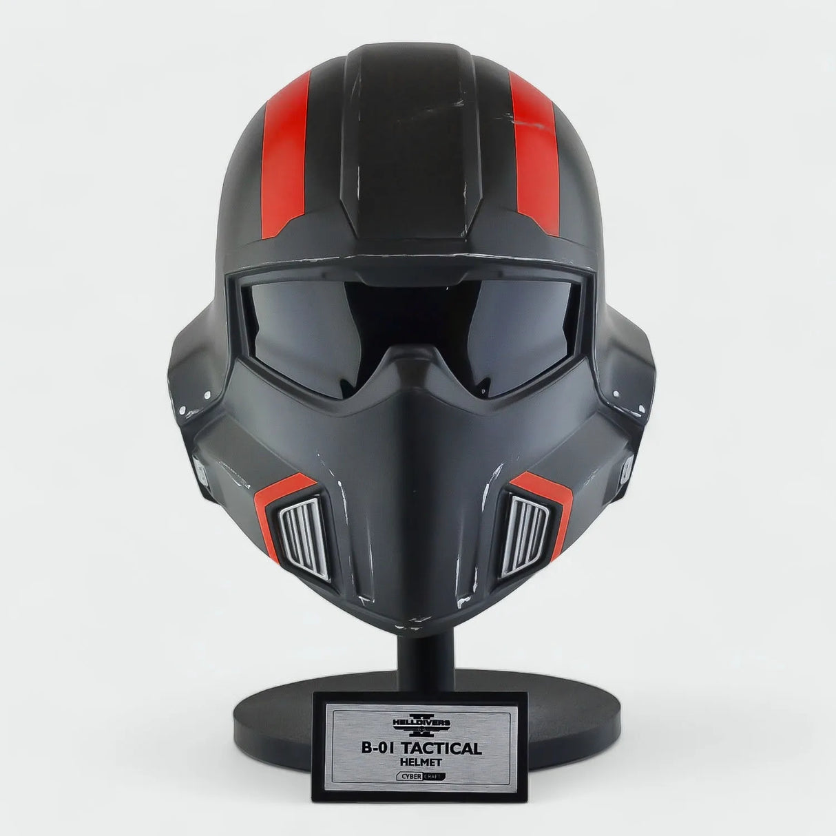 Helldivers 2 B-01 Tactical - Red Helmet