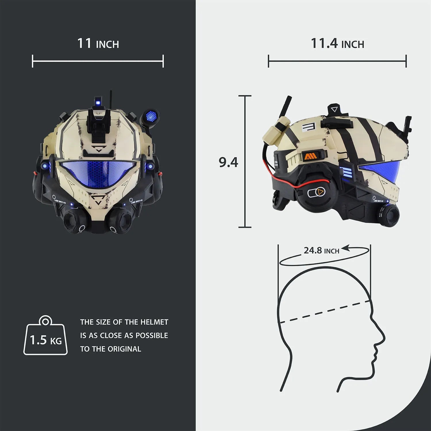 Titanfall 2 Pulse Blade Pilot Helmet