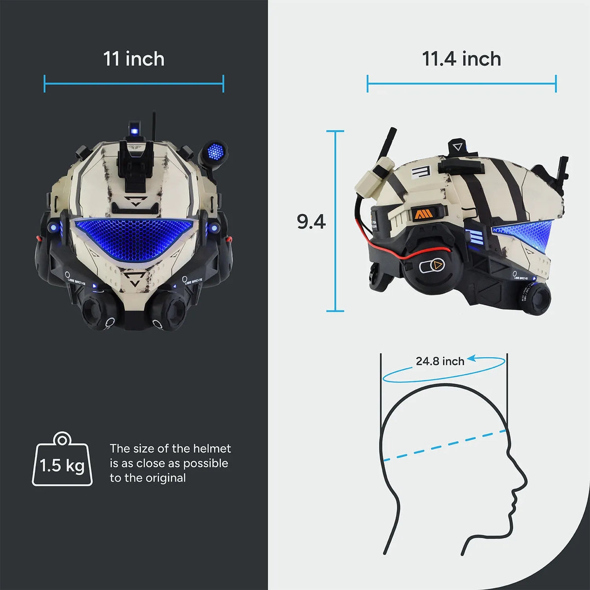 Titanfall 2 Pulse Blade Pilot Helmet