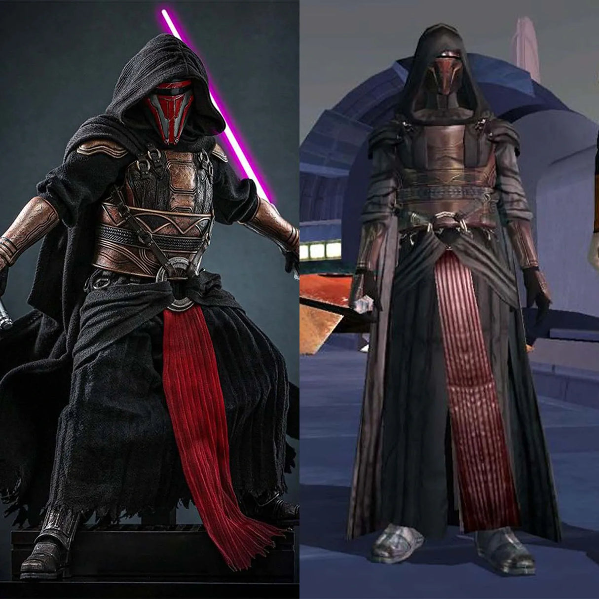 Darth Revan Cosplay Armor Costume - Pre Order