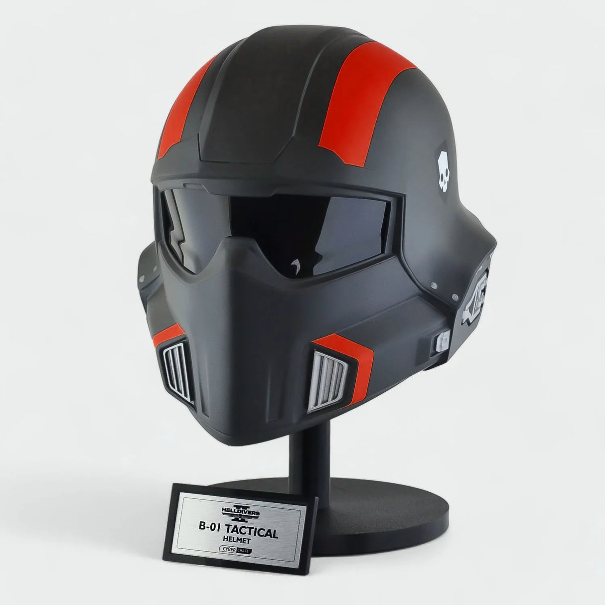 Helldivers 2 B-01 Tactical - Red Helmet