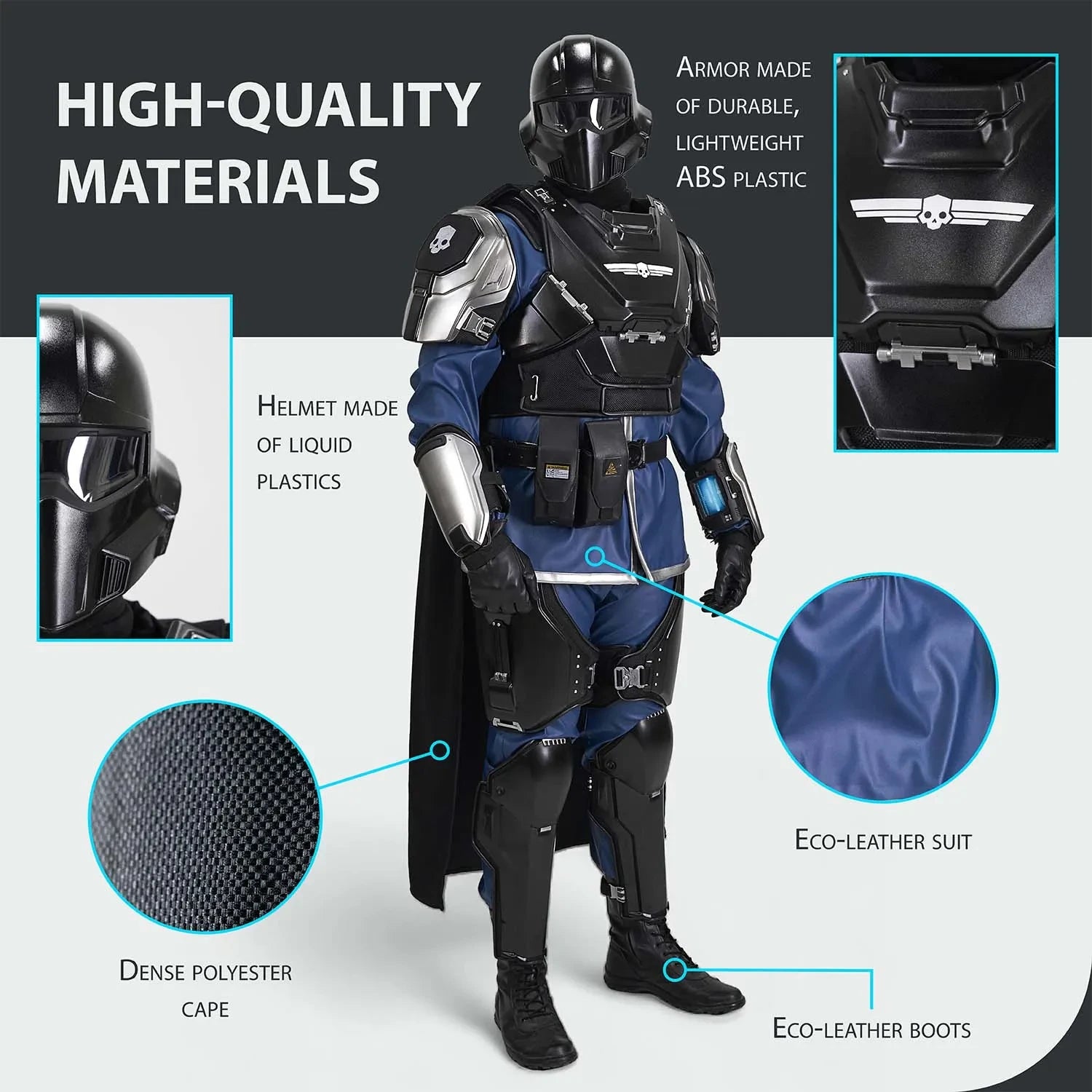 Helldivers 2 B-22 Black Costume