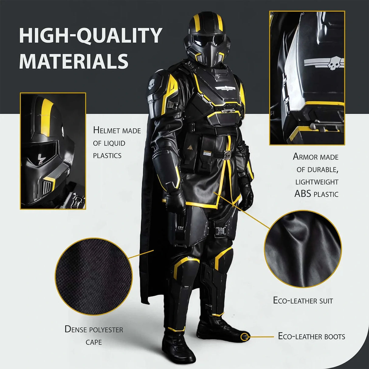 Helldivers Cosplay Armor Costume
