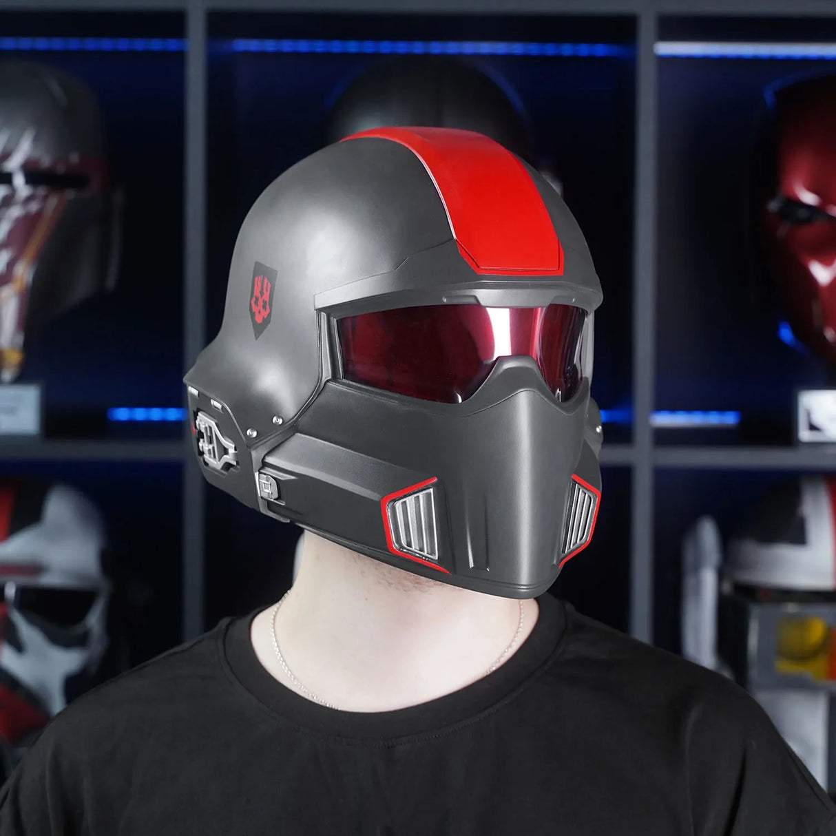 Helldivers 2 B-01 Helmet - Chaosdiver Middle Line