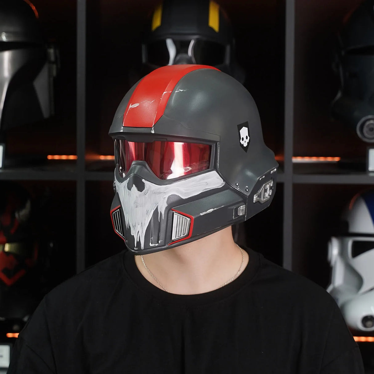 Helldivers 2 B-01 Tactical  - Red Skull