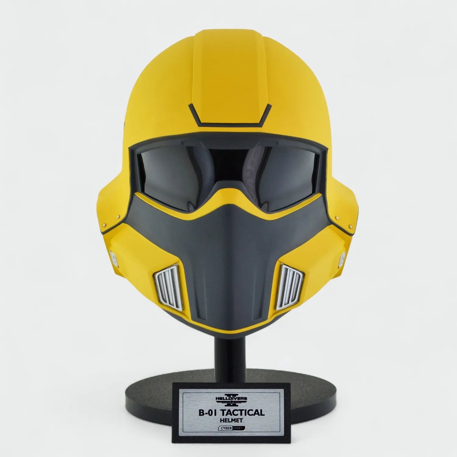 Helldivers 2 TR-40 Gold Eagle Helmet