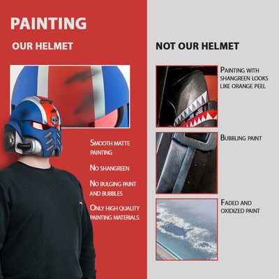 Cyber Craft | Painting our helmet
