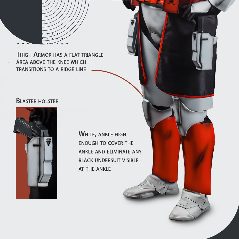 Commander Thorn Clone Trooper Cosplay Armor Costume