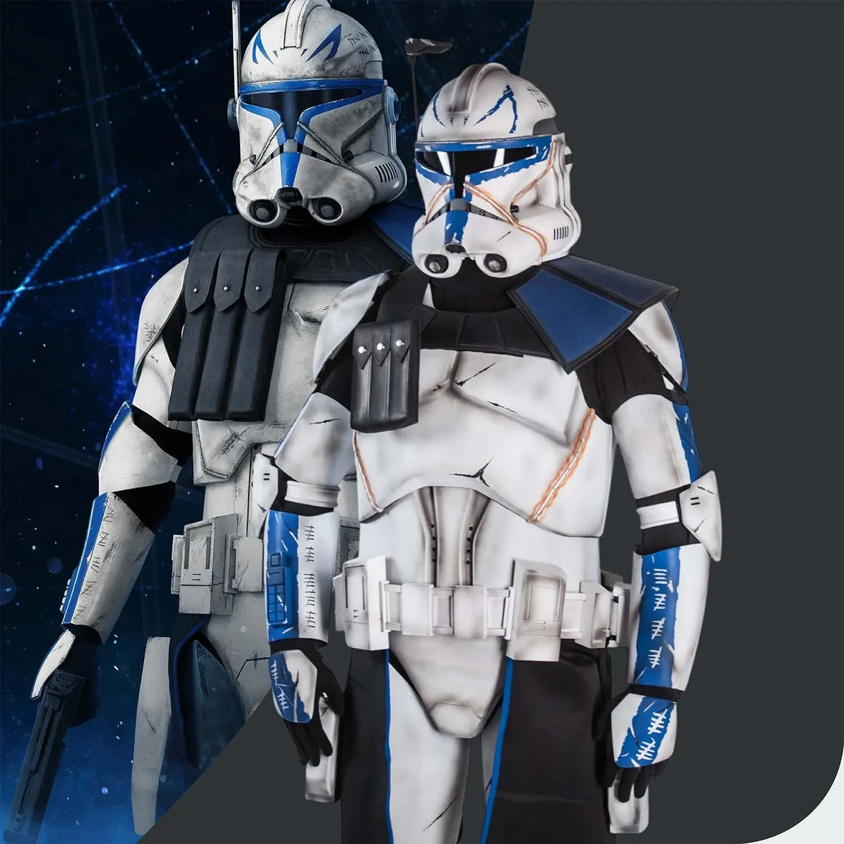 Captain Rex Realistic Clone Trooper Cosplay Armor Costume