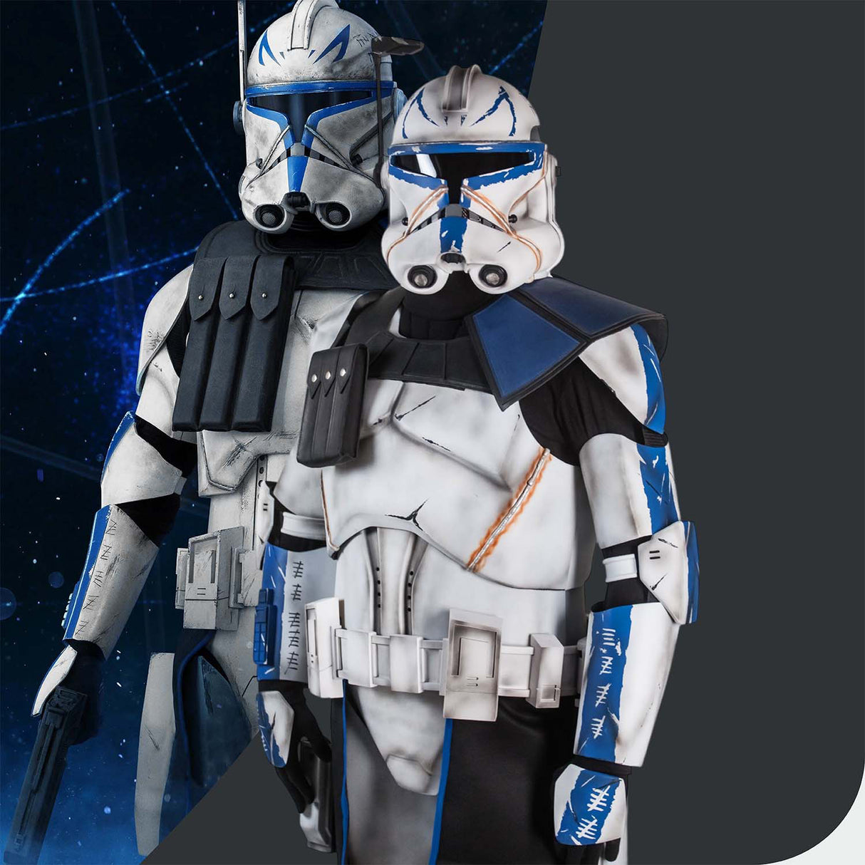 Captain Rex Realistic Clone Trooper Cosplay Armor Costume