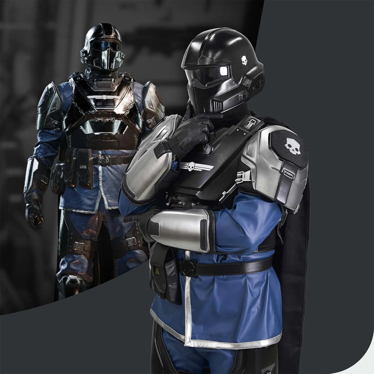 Helldivers 2 B-22 Black Costume