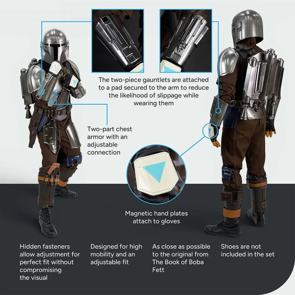 Mandalorian Cosplay Armor Costume
