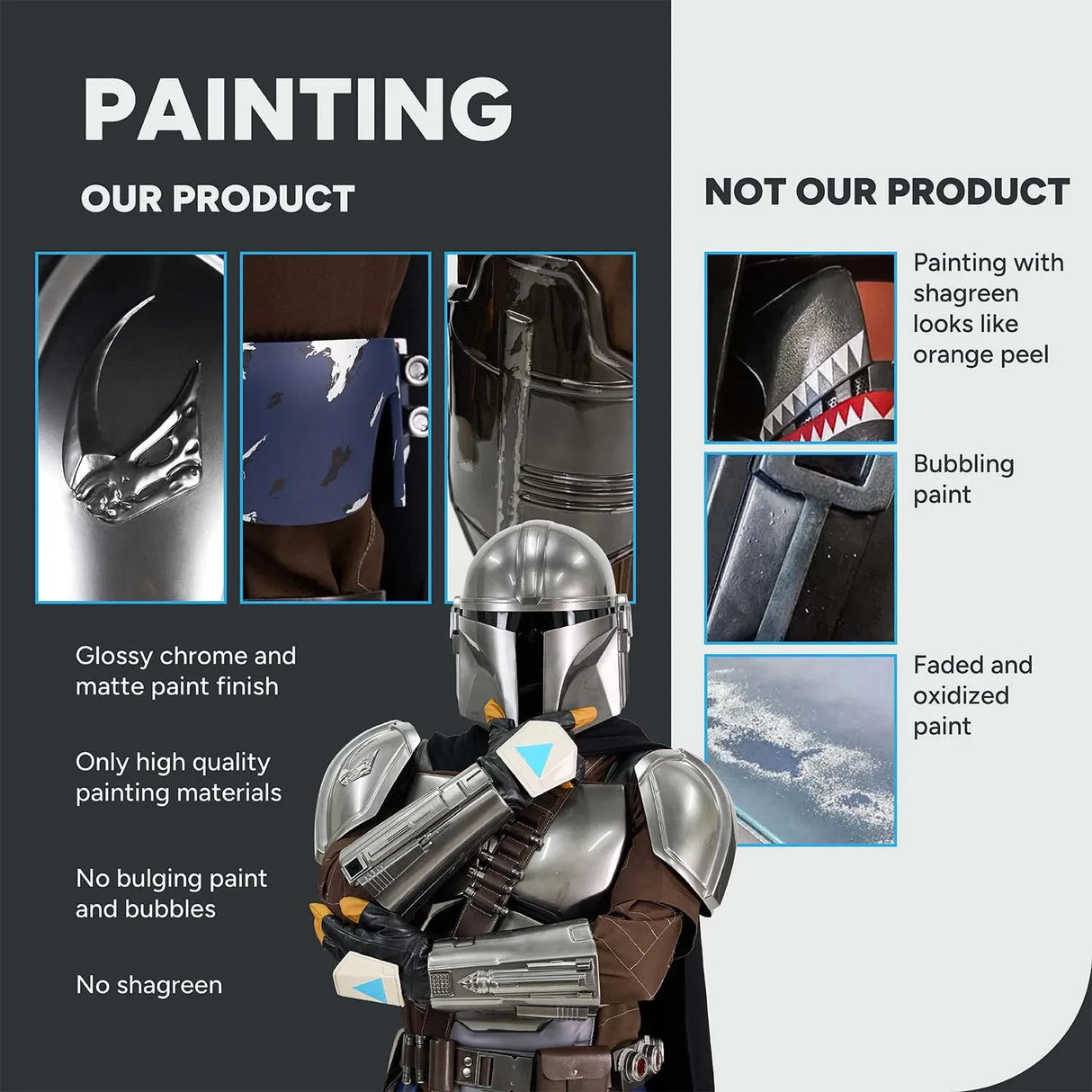 Mandalorian Cosplay Armor Costume