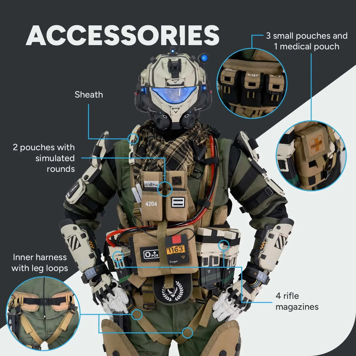 Titanfall 2 Pulse Blade Pilot Costume