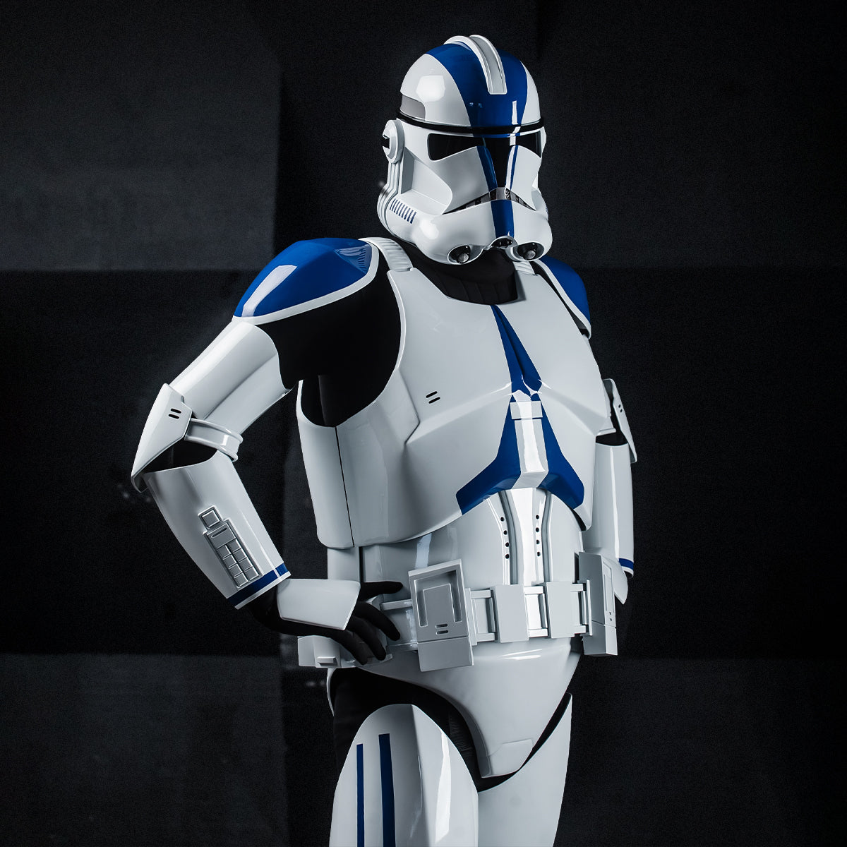 501 Legion Clean Clone Trooper Cosplay Armor Costume