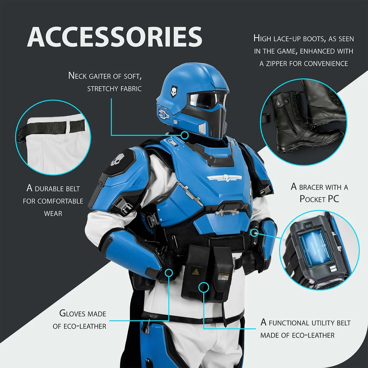 Helldivers 2 TR-7 Ambassador of the Brand Costume