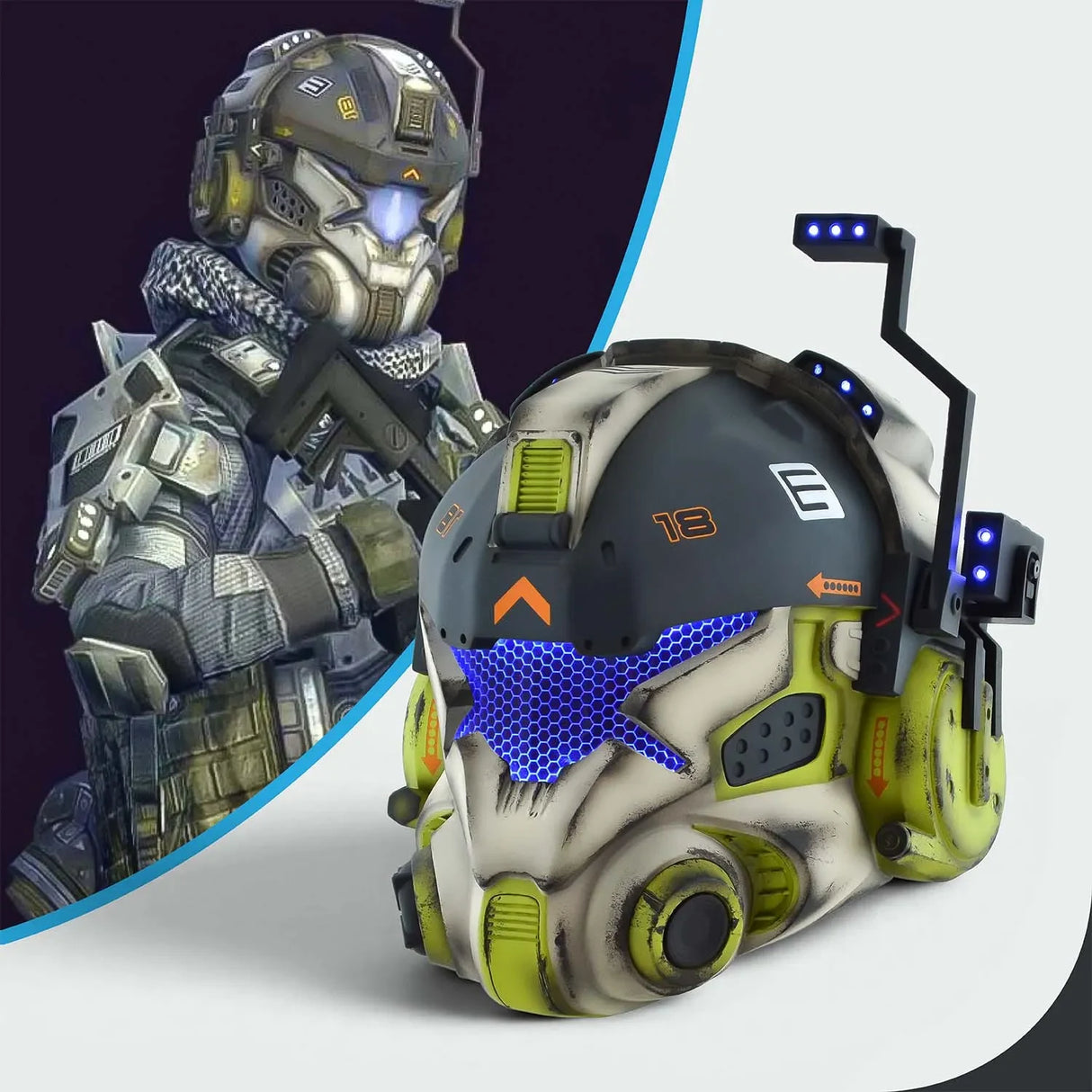 Titanfall Battle Rifle Pilot Classic Helmet