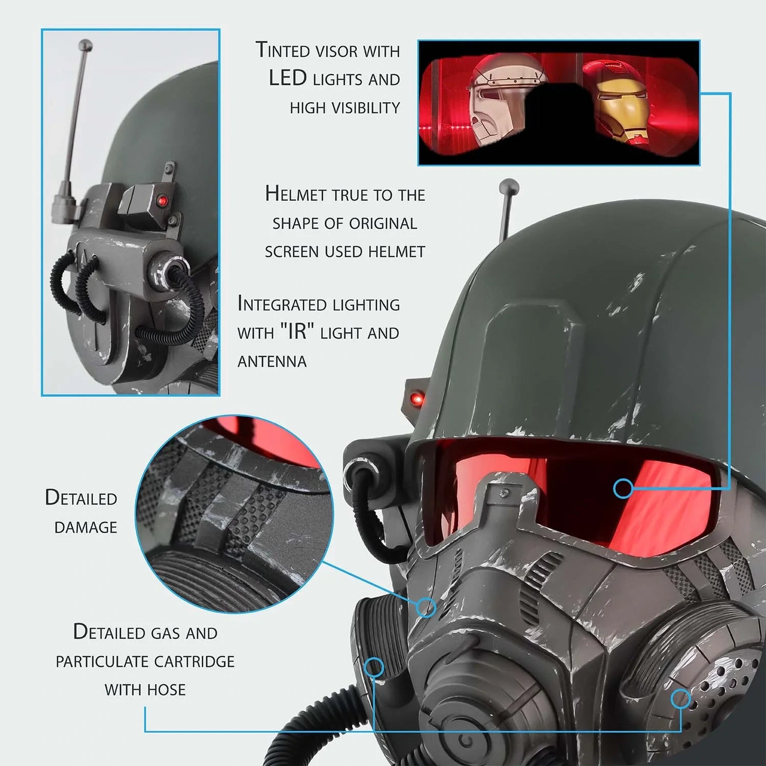 NCR Elite Riot Gear Helmet