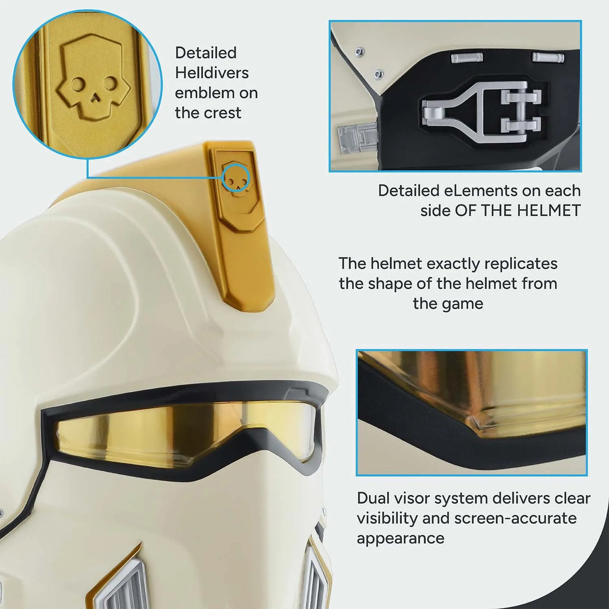Helldivers 2 TR-9 Cavalier of Democracy Helmet