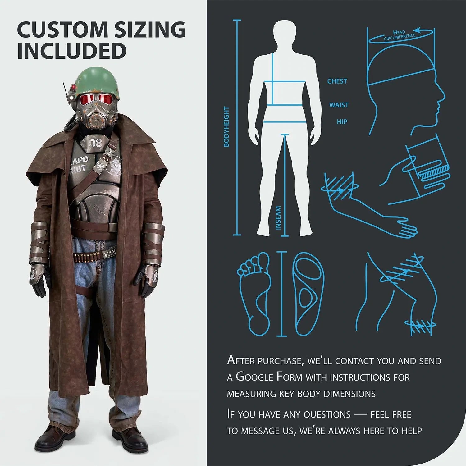 NCR Ranger Cosplay Armor Costume