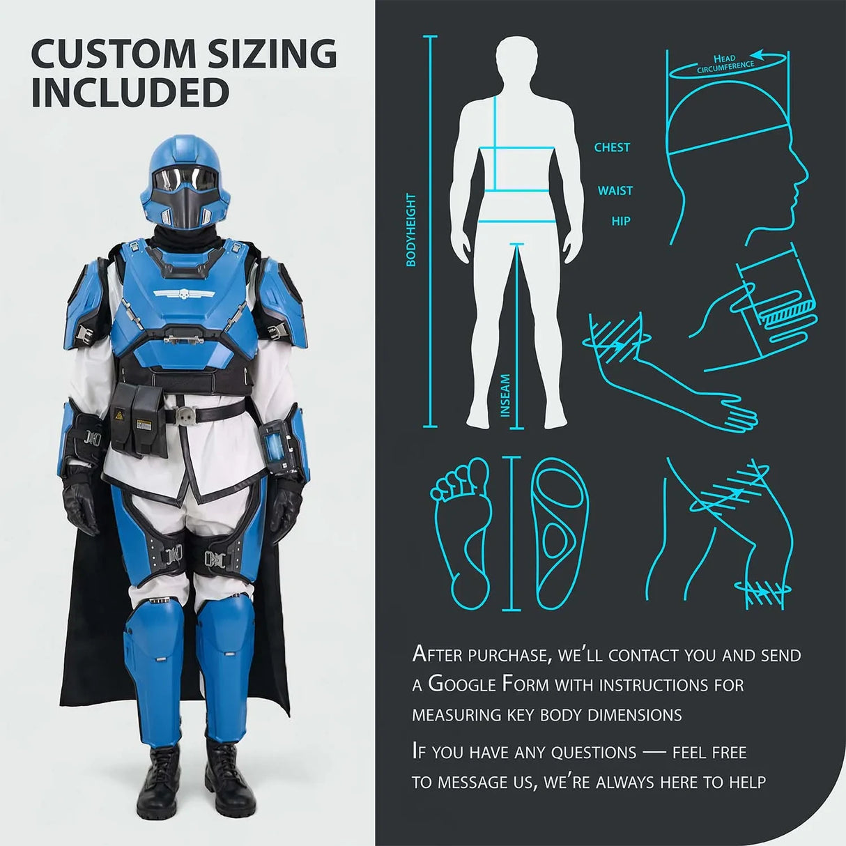 Helldivers 2 TR-7 Ambassador of the Brand Costume
