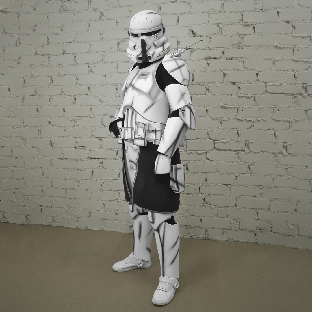 Clone with Kama - Damage Cosplay Armor Costume