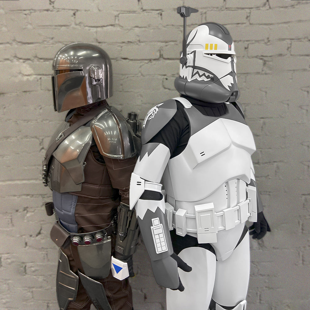 Commander Wolffe Clone Trooper Cosplay Armor Costume