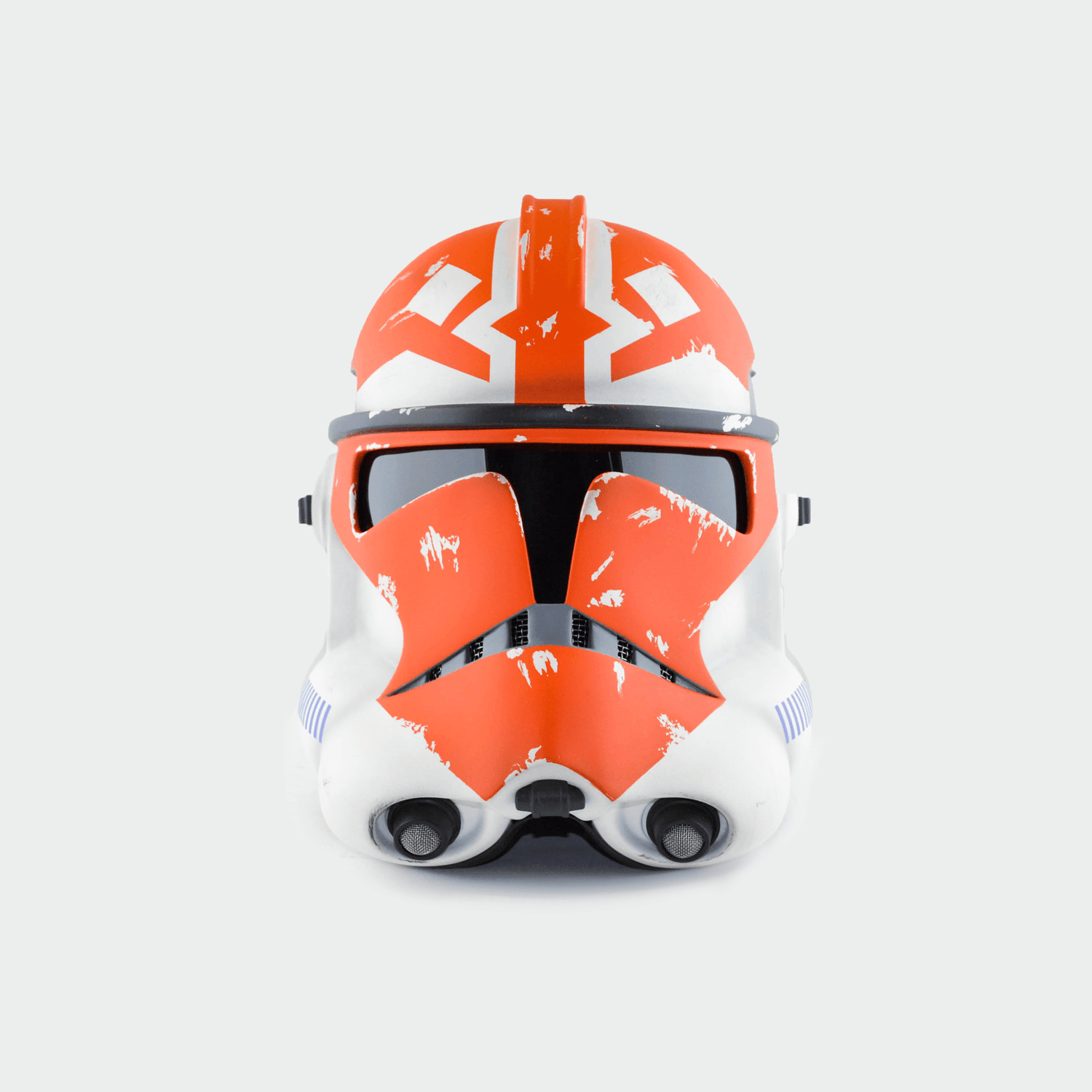 Cracked Ahsoka Clone Trooper Phase 2 Helmet 332nd Company from Star Wars / Cosplay Helmet / Clone Wars / Star Wars Helmet Cyber Craft