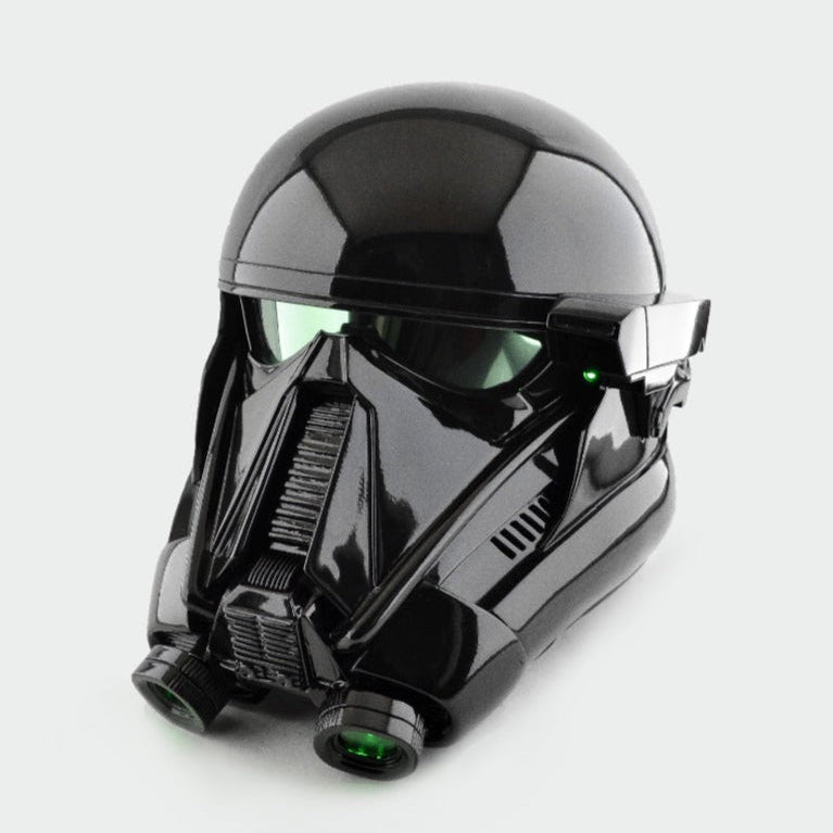 Custom Darth Vader Crash Helmet Death Trooper AR TFX With LED