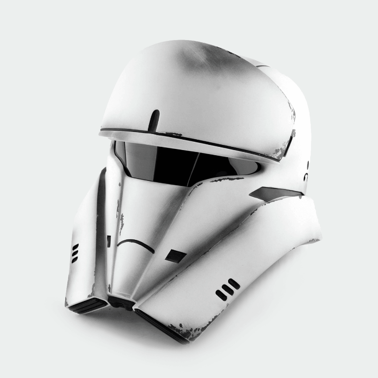 Tank Trooper Helmet from Star Wars / Cosplay Helmet / The Mandalorian / Star Wars Helmet Cyber Craft