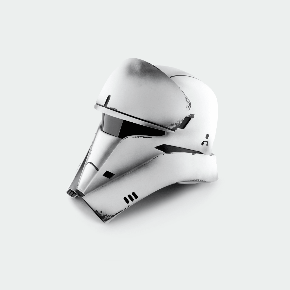 Tank Trooper Helmet from Star Wars / Cosplay Helmet / The Mandalorian / Star Wars Helmet Cyber Craft