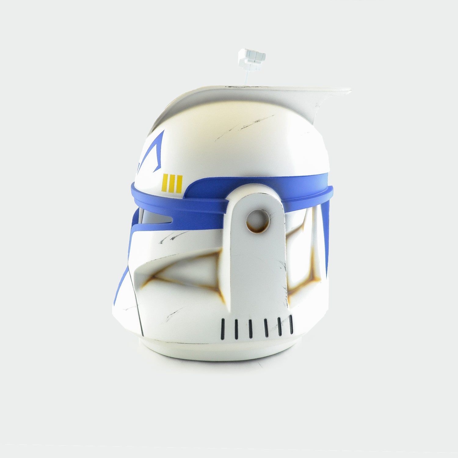 Clone Trooper Phase 1 Captain Rex Weathered Helmet from Star Wars / Star Wars Helmet Cyber Craft