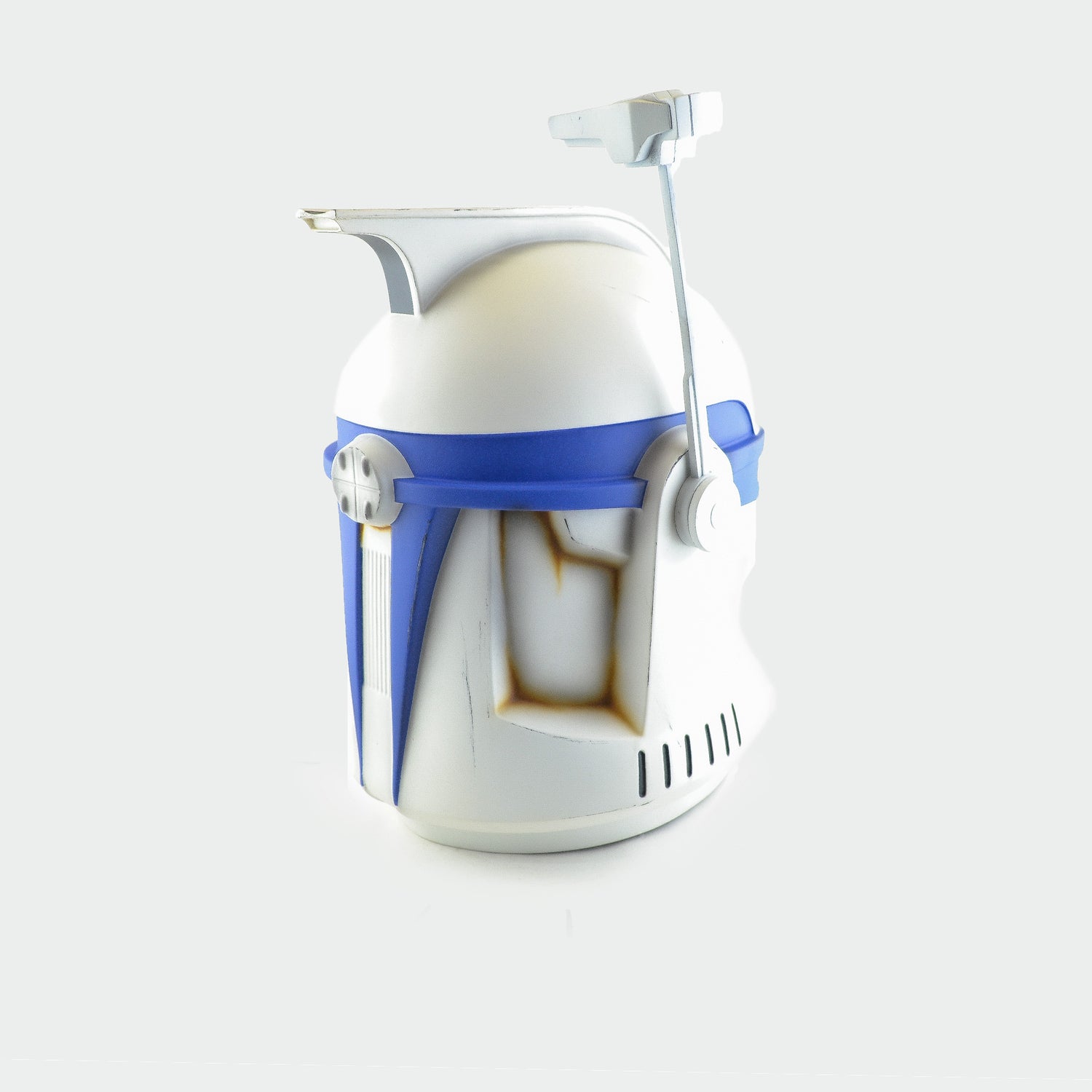 Clone Trooper Phase 1 Captain Rex Weathered Helmet from Star Wars / Star Wars Helmet Cyber Craft